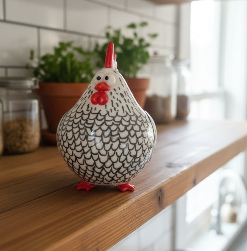 Chonky Chicken - High Detail Multi-Part Kit 3d model