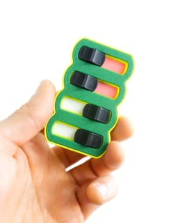 Quadruple Snappy Switch 3d model