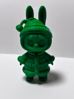 Labubu christmas figurine 3d model