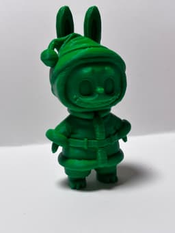Labubu christmas figurine 3d model