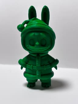 Labubu christmas figurine 3d model