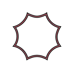 Spiderweb Cookie Cutter STL File - 4 inches 3d model