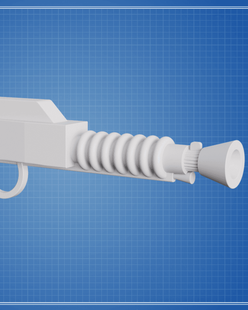 Brutus' First Blaster - Skeleton Crew 3d model