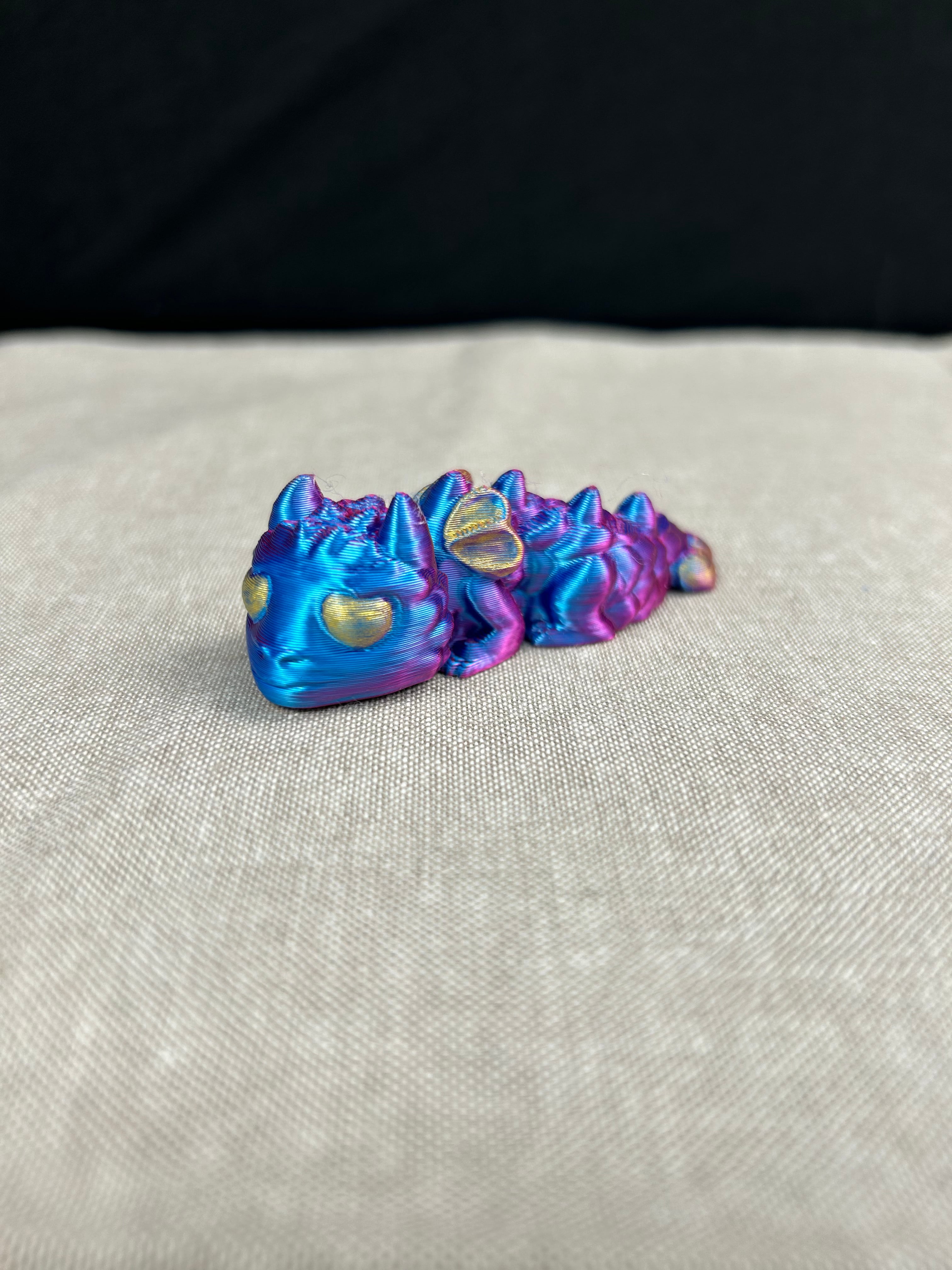 Heart Dragon Fidget 3d model