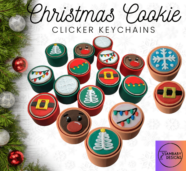 Christmas Cookie Clickers 3d model