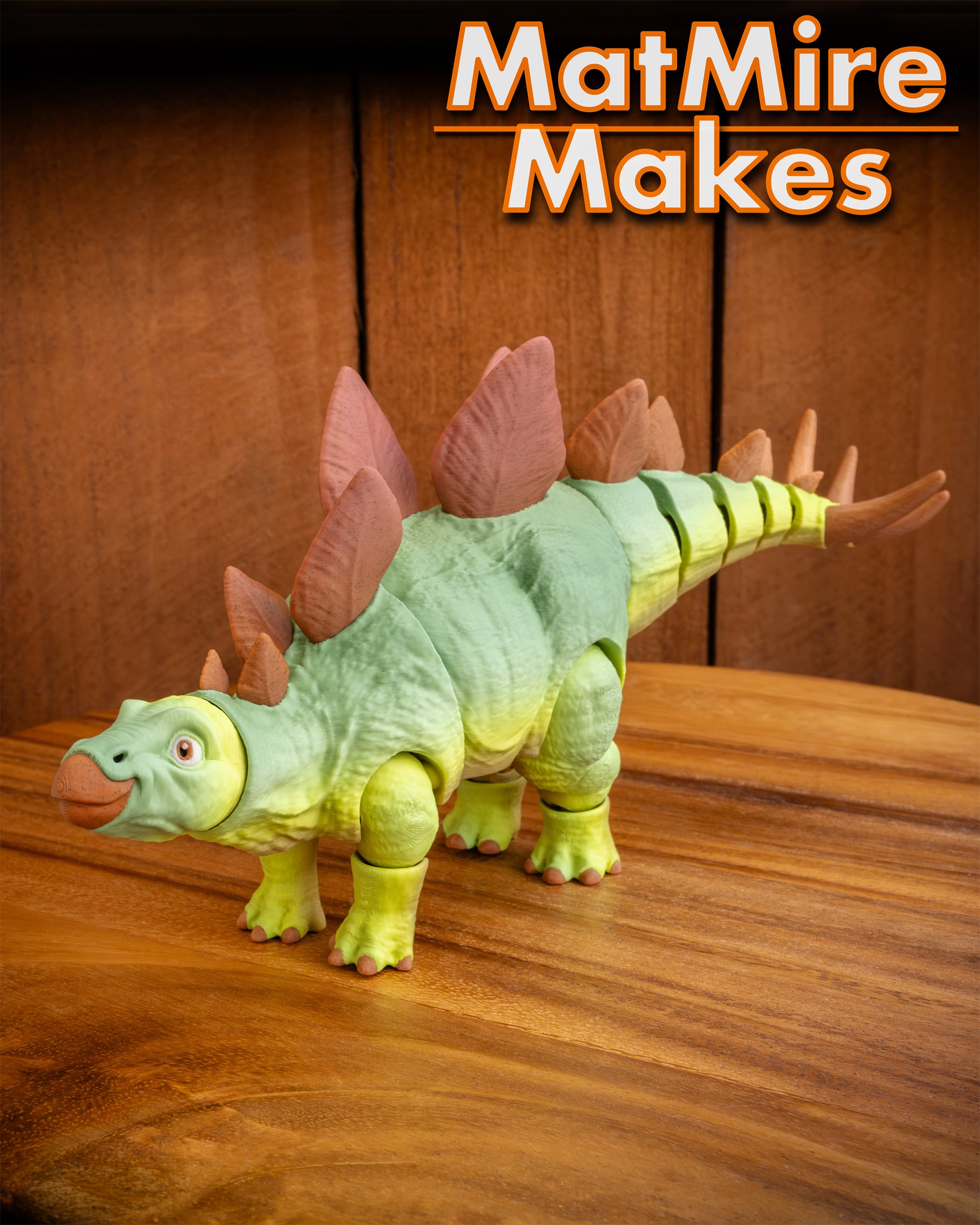 Stegosaurus - Articulated Figure 3d model