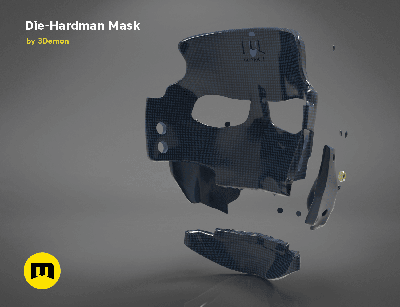 Die-Hardman Mask - Death Stranding 3d model