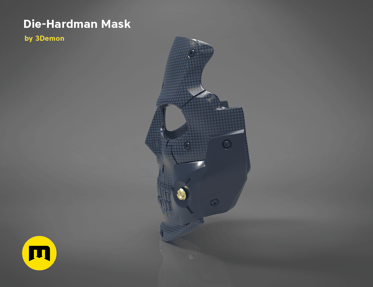 Die-Hardman Mask - Death Stranding 3d model