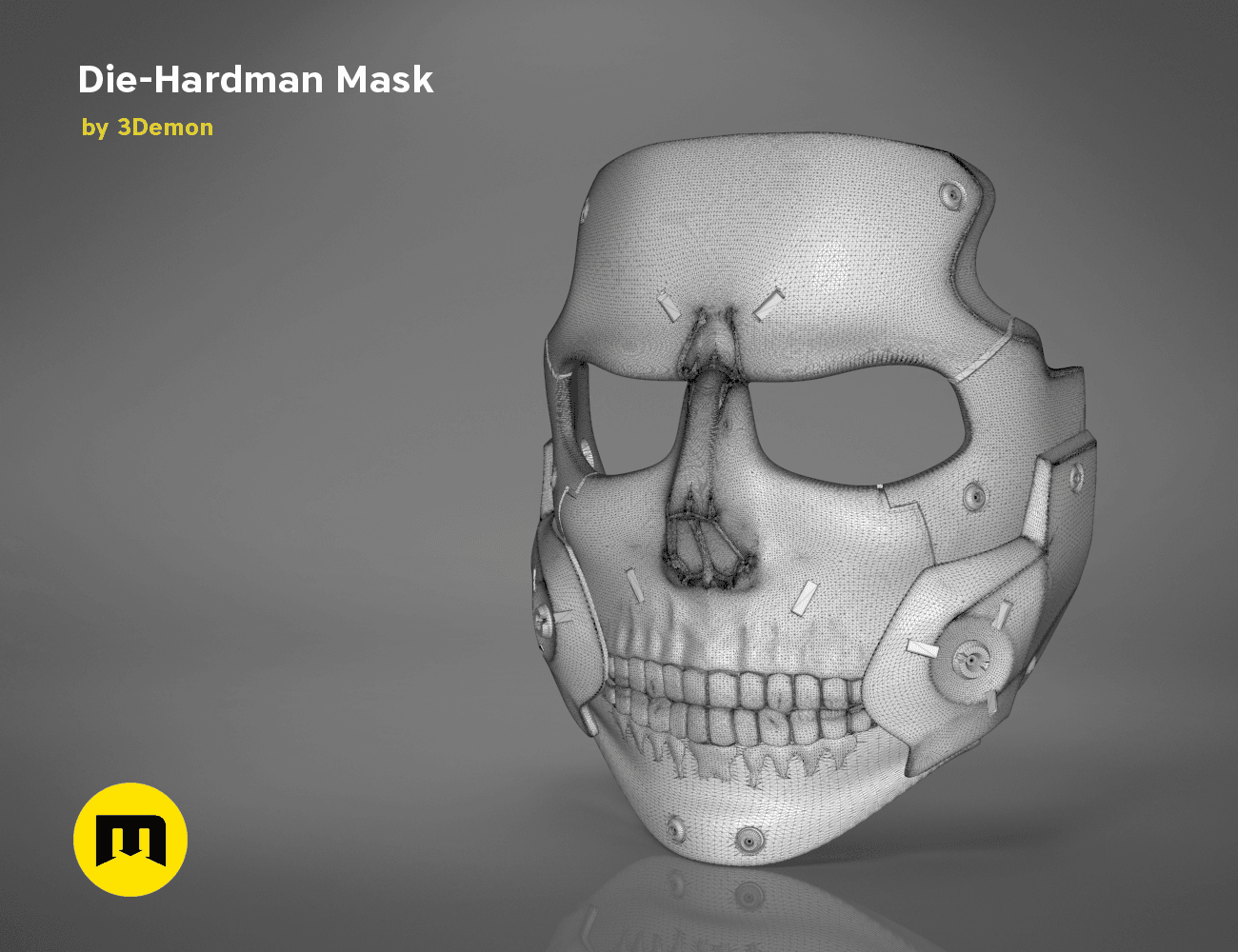 Die-Hardman Mask - Death Stranding 3d model