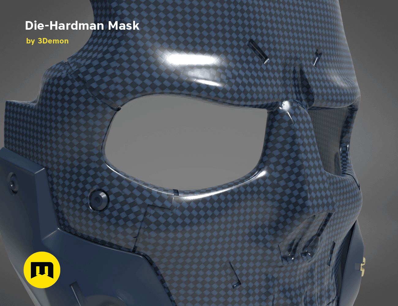 Die-Hardman Mask - Death Stranding 3d model
