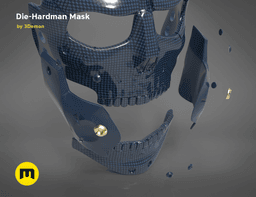 Die-Hardman Mask - Death Stranding 3d model