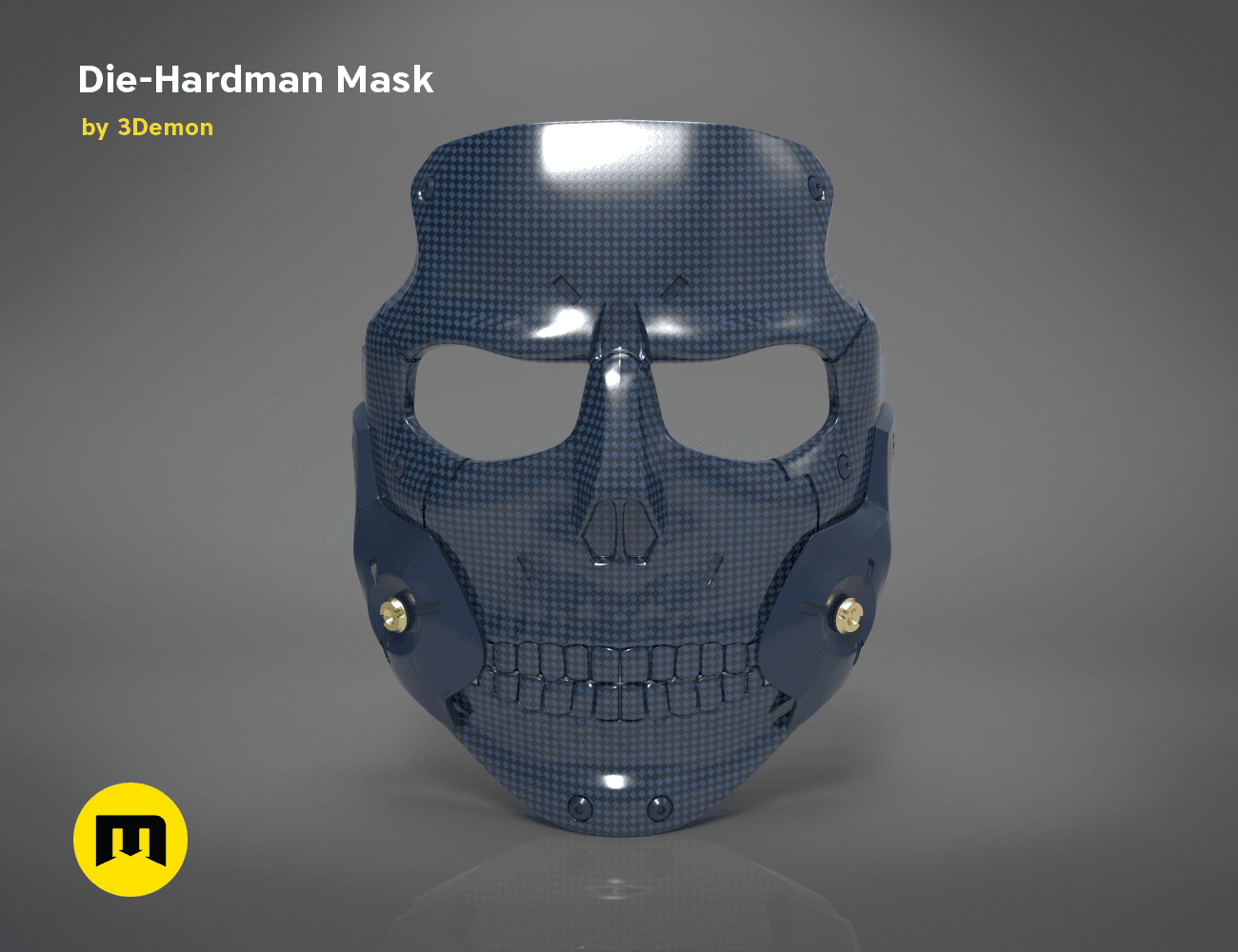 Die-Hardman Mask - Death Stranding 3d model
