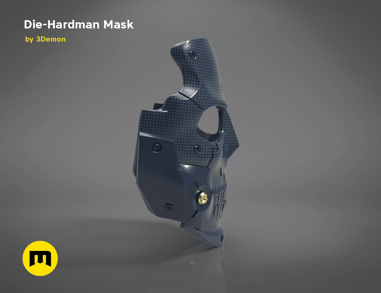 Die-Hardman Mask - Death Stranding 3d model