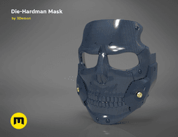 Die-Hardman Mask - Death Stranding 3d model