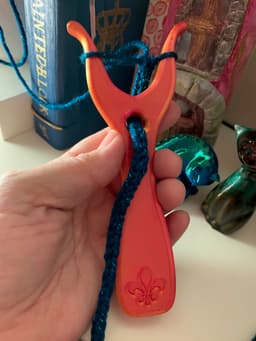 Fleur de Lucet (knitting fork, cordmaking tool) 3d model
