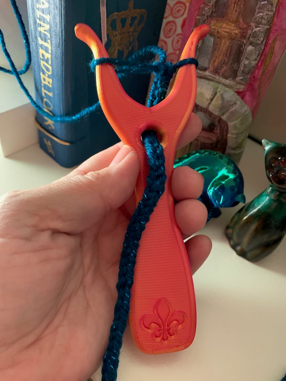 Fleur de Lucet (knitting fork, cordmaking tool) 3d model