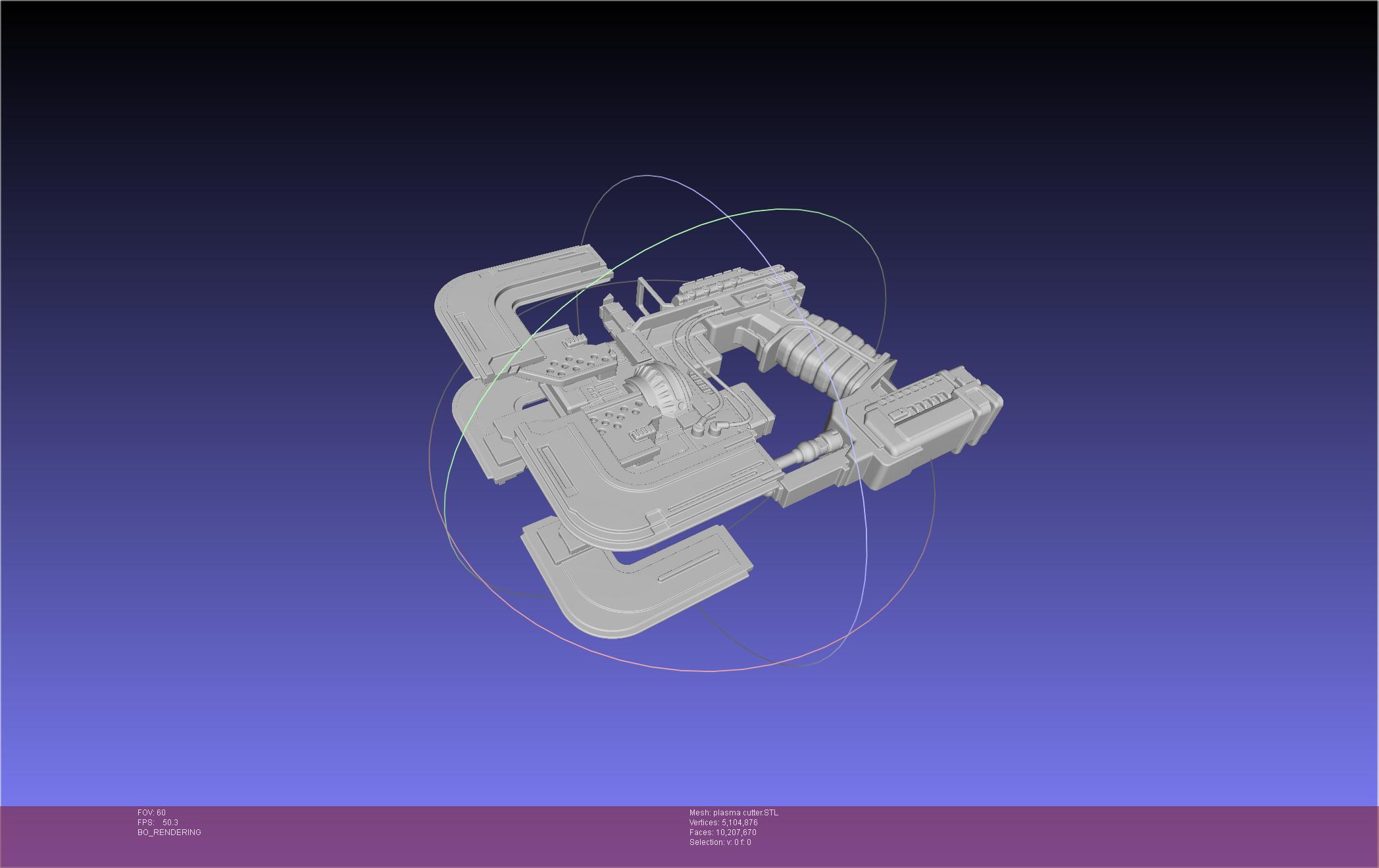 Dead Space Plasma Cutter Printable Model 3d model