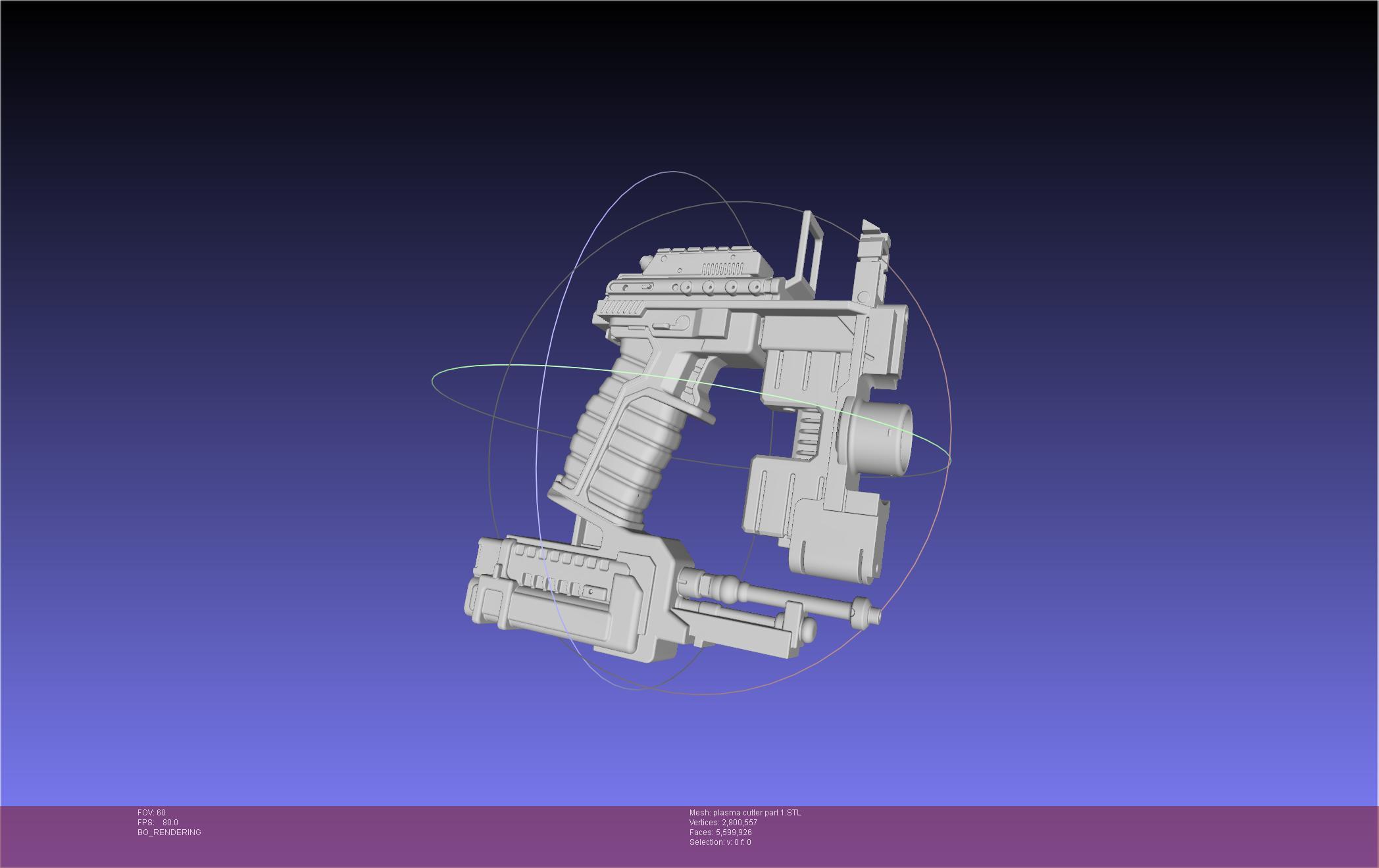 Dead Space Plasma Cutter Printable Model 3d model