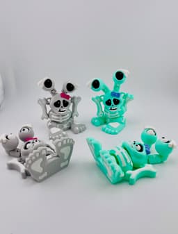 My Dream Monster -Skeleton Missing Teeth 3d model
