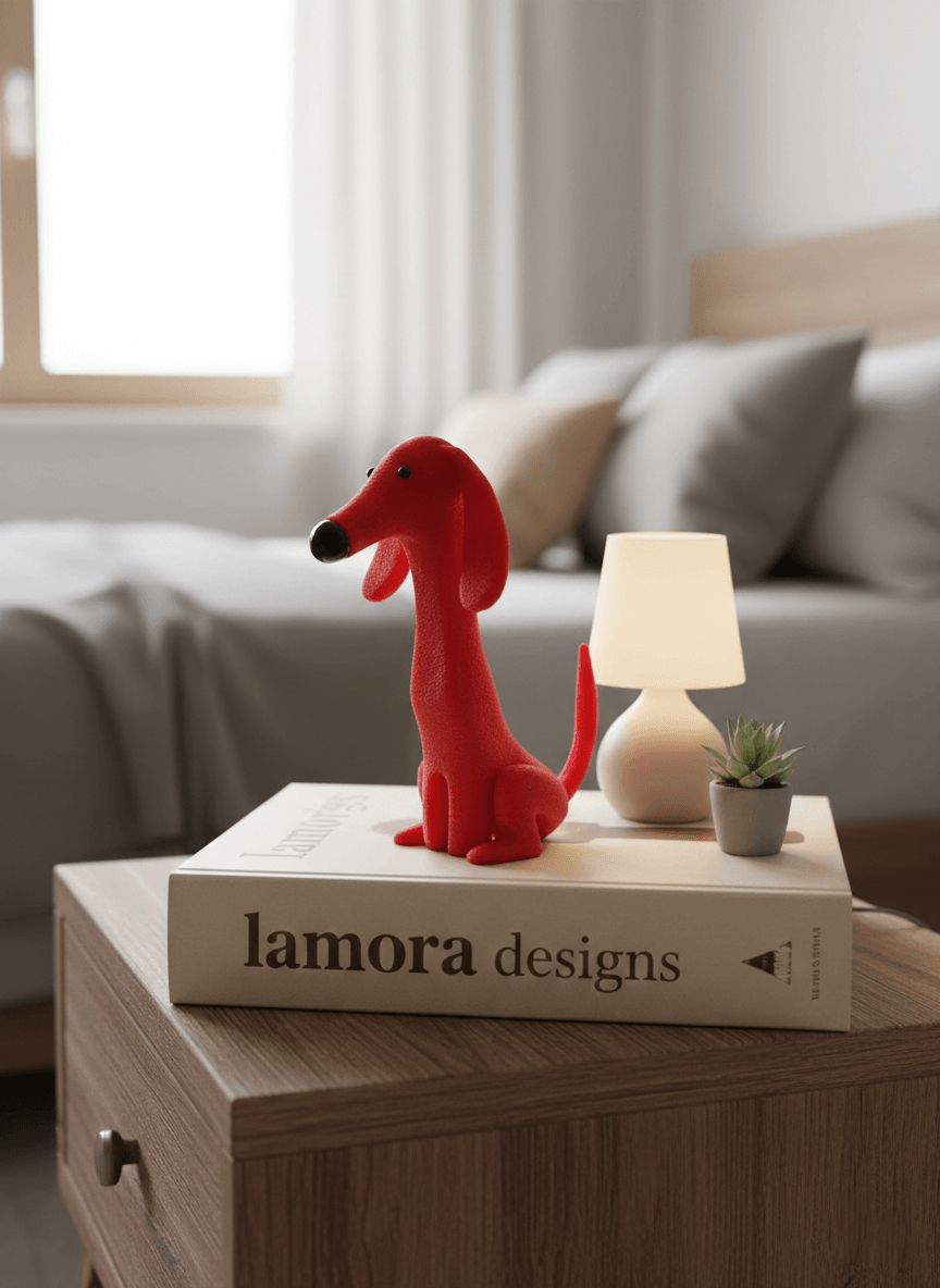 Noodle-The long dog 3d model