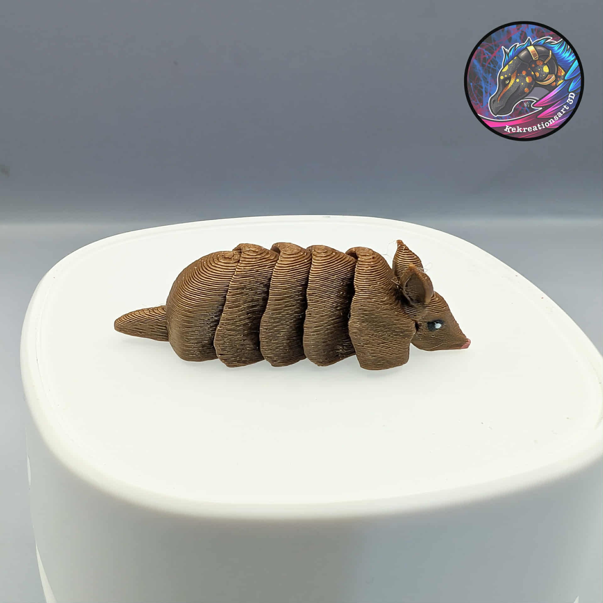 nano flexi armadillo 3d model