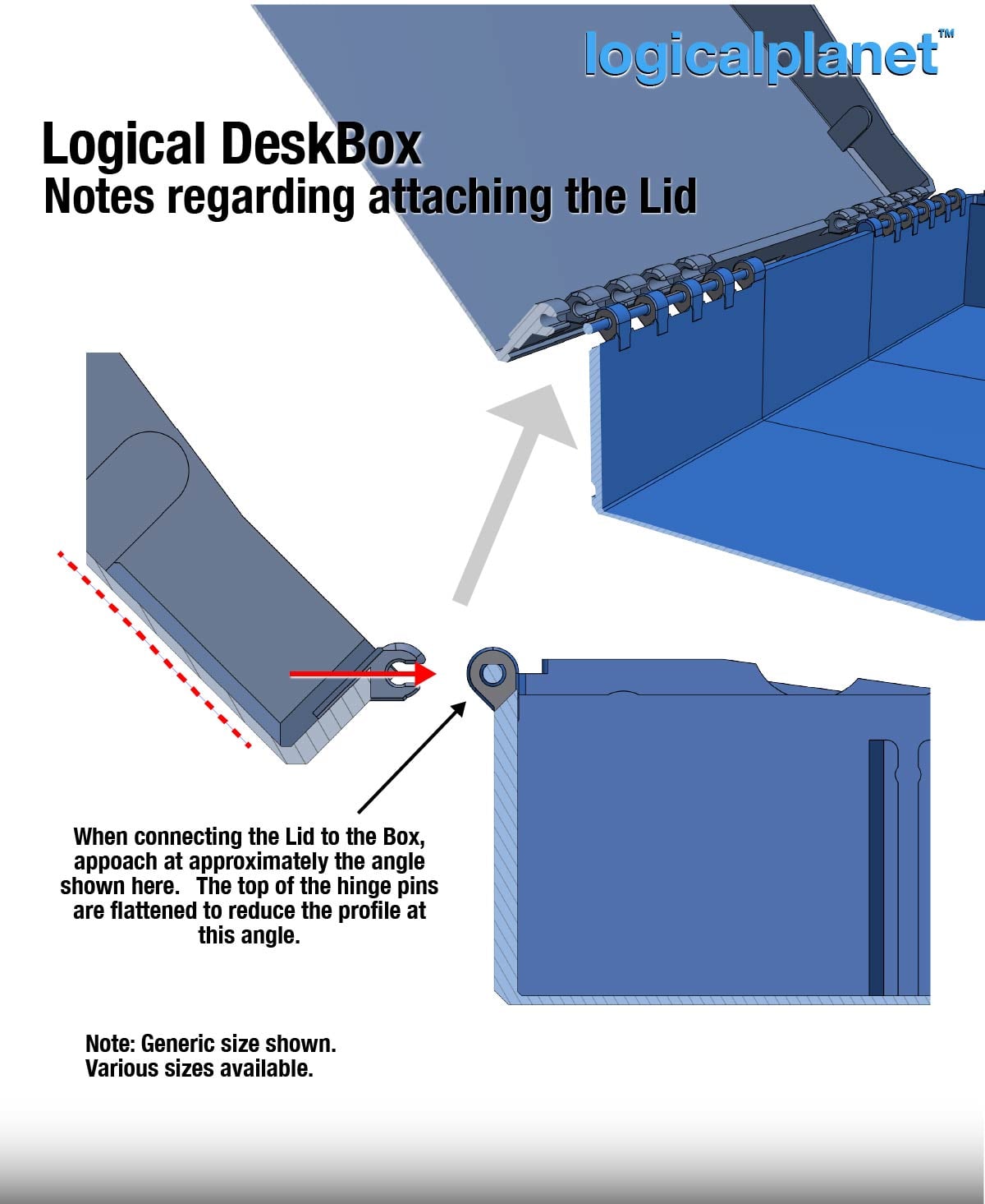 Logical DeskBox C 3d model