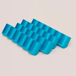 Multiboard: Multipoint Paint Holder - Army Painter, P3, Vallejo, ProAcryl 3d model