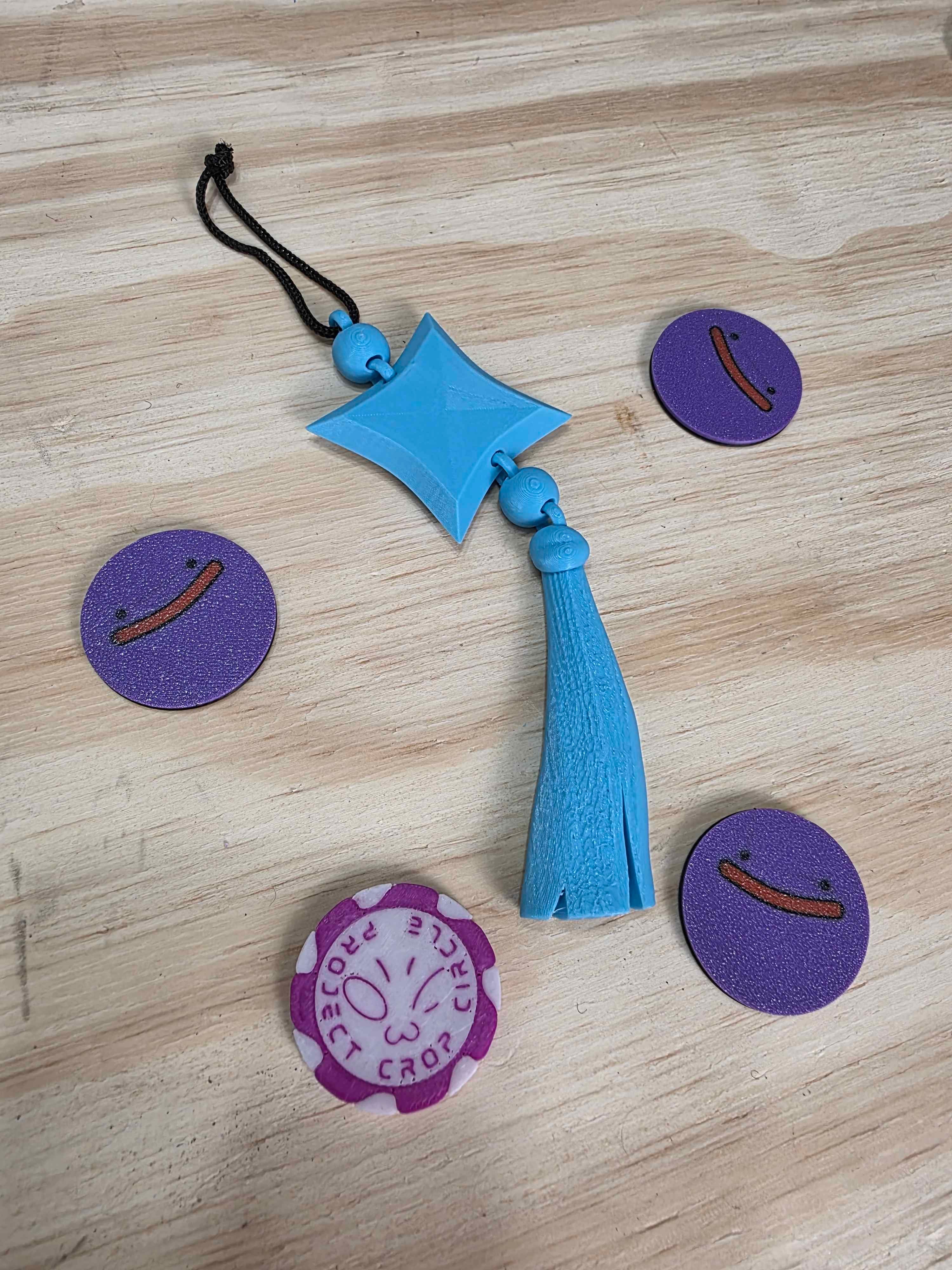 Shiny charm, More Dangly 3d model