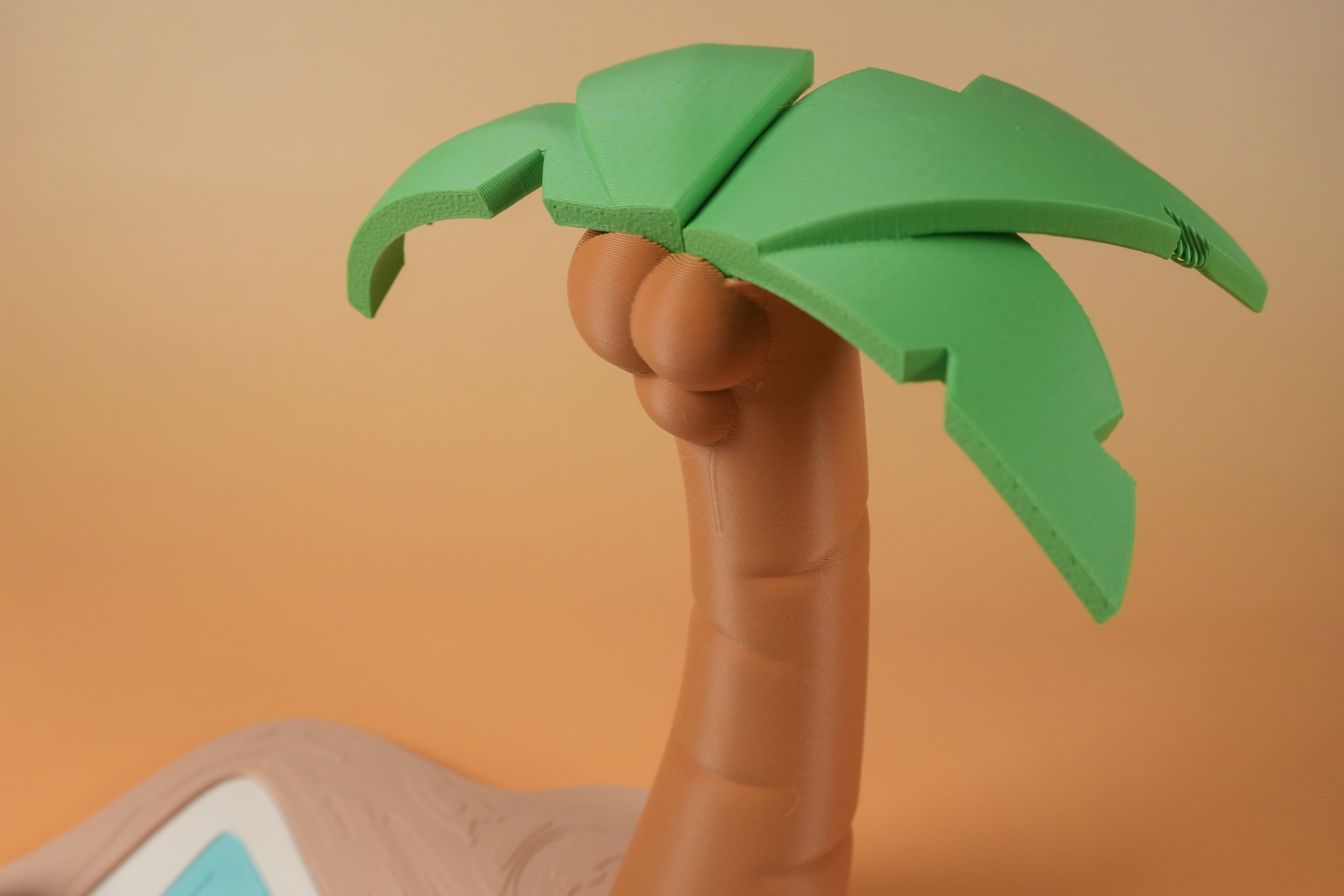 Beach Diorama 3d model