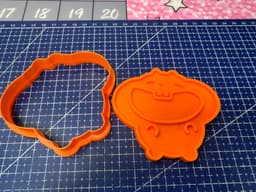 Hamster shaped cookie cutter 3d model