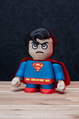 Superchunk - Superman DC Kit | No Supports, No AMS, No Glue 3d model