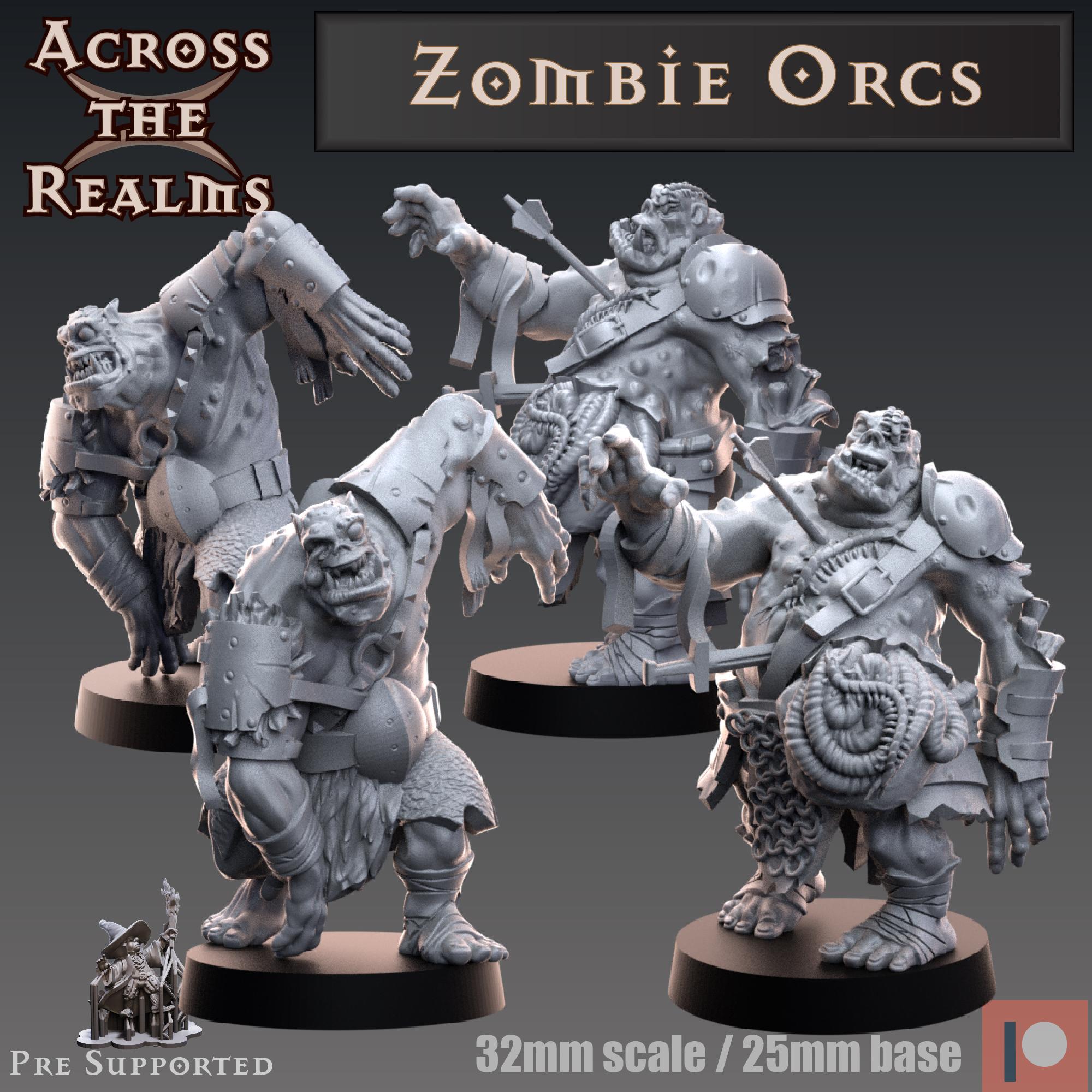 Zombie Orcs 3d model