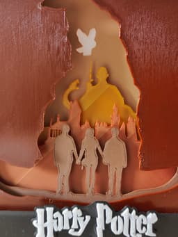 Harry Potter Shadow Box (A) 3d model