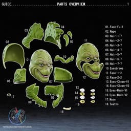 Green Elf Helmet 3D Printer STL file 3d model