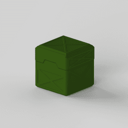 Sci-Fi Retrofuturistic Storage Crate 3d model