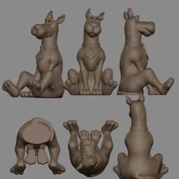 Dreamer Scooby-Doo 3d model