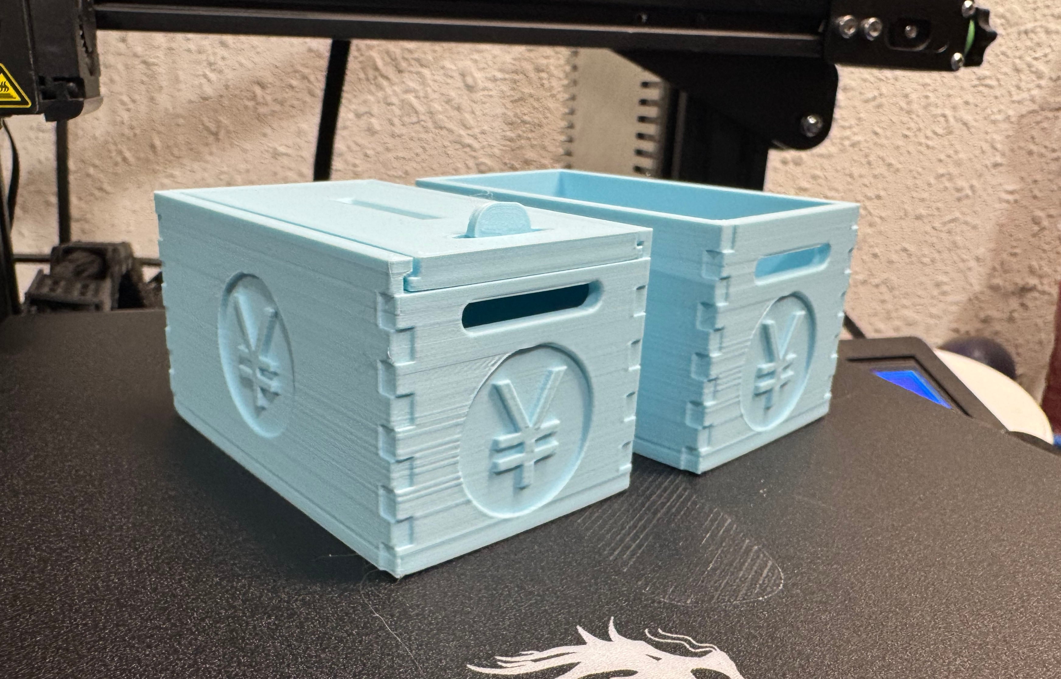 Yen Coin Bank Crate 3d model
