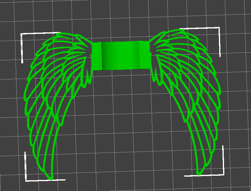 angel wings.stl 3d model