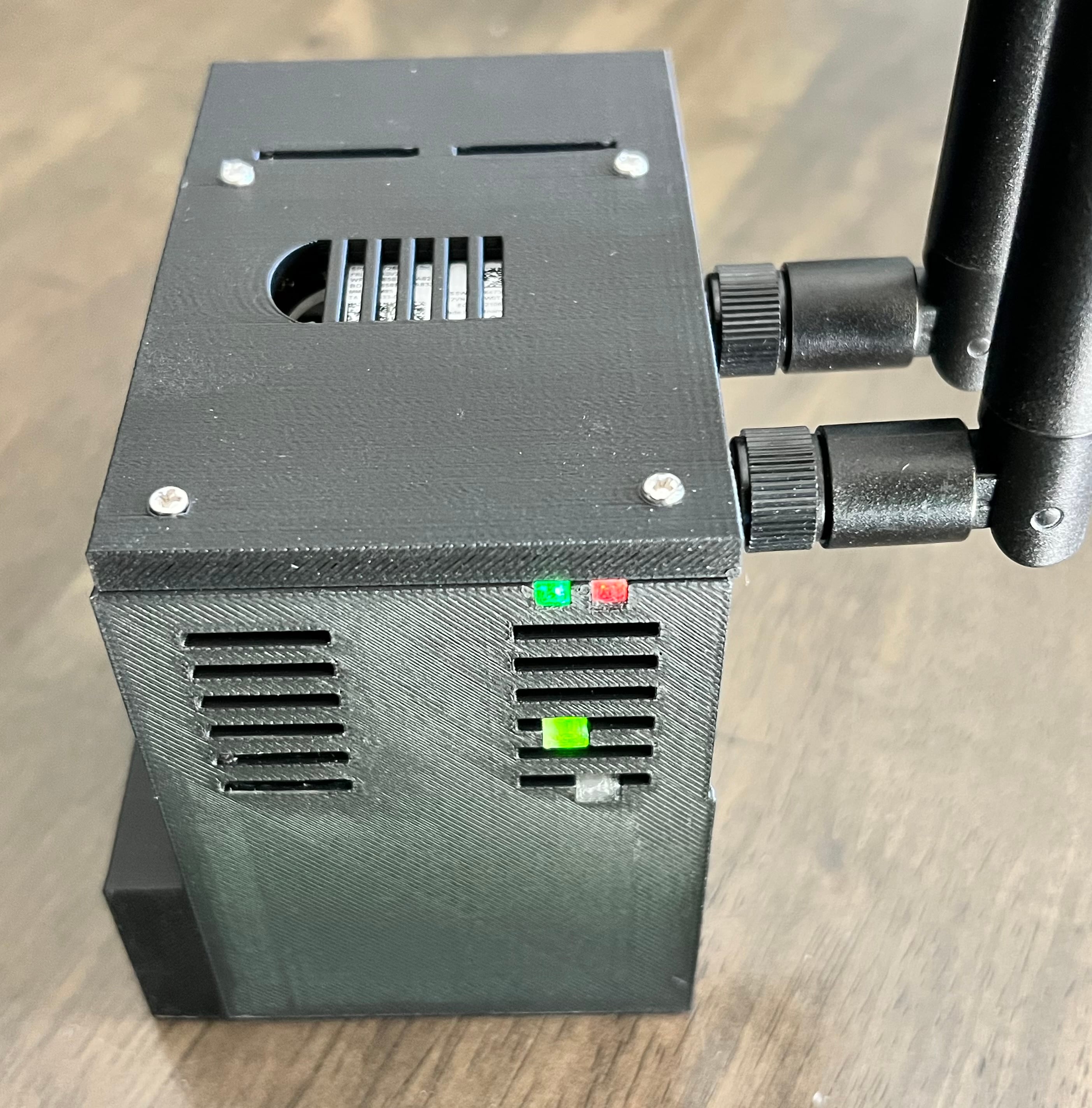 RASPAP Pi5 w/m.2 HAT+ and UPS 3d model