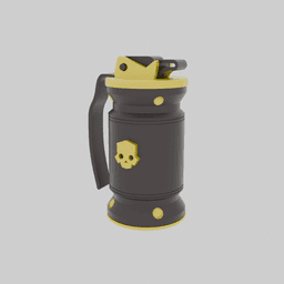 Helldivers 2 Grenade Bundle V2 - G3, G10, G13, G23, G123 - Prop Gadget Fun Military Airsoft Videogam 3d model