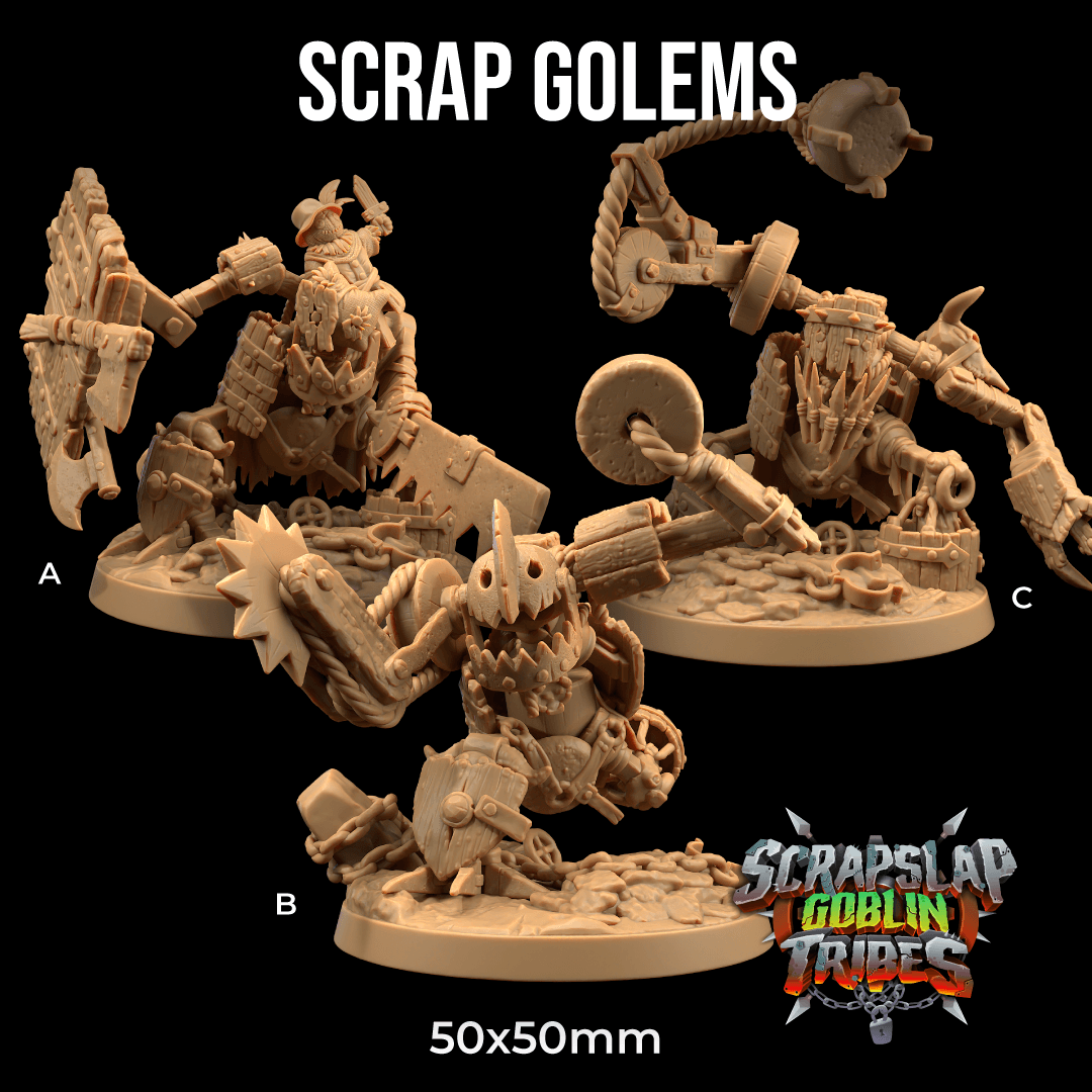 Scrap Golems 3d model