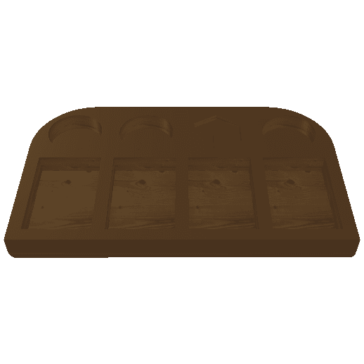 Paint Pallette 🎨🎨🎨 3d model