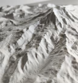 Mount Rainier 3d model