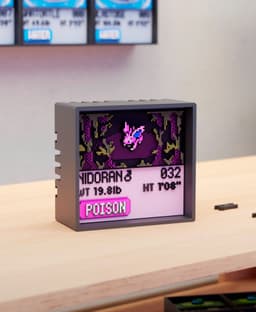 #032 Nidoran - Pixel Voxel Art Frame (No support, 3MF included) 3d model