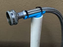 Pvc pipe insert to attach a hose 3d model