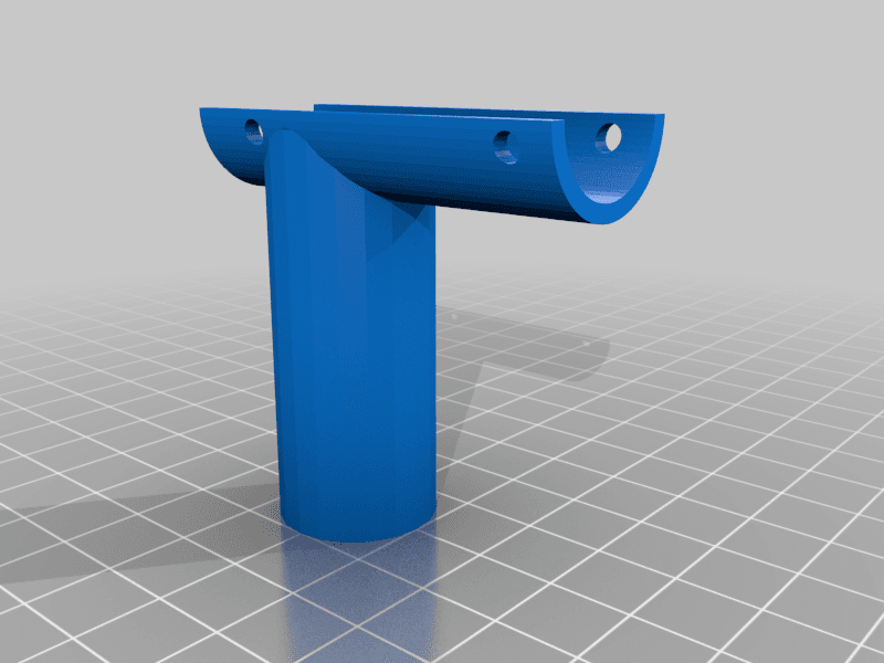 Pvc pipe insert to attach a hose 3d model