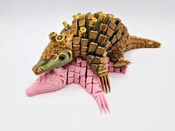 FLEXI STEAMPUNK PANGOLIN 3d model