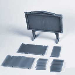 Conspiracy Plotting Board / Message Board 3d model