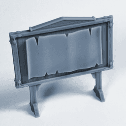 Conspiracy Plotting Board / Message Board 3d model