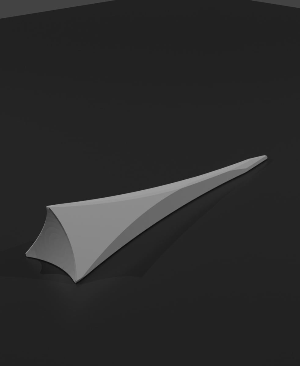 Triangular Golf Tee 3d model